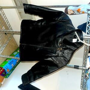 Toddler Faux leather jacket